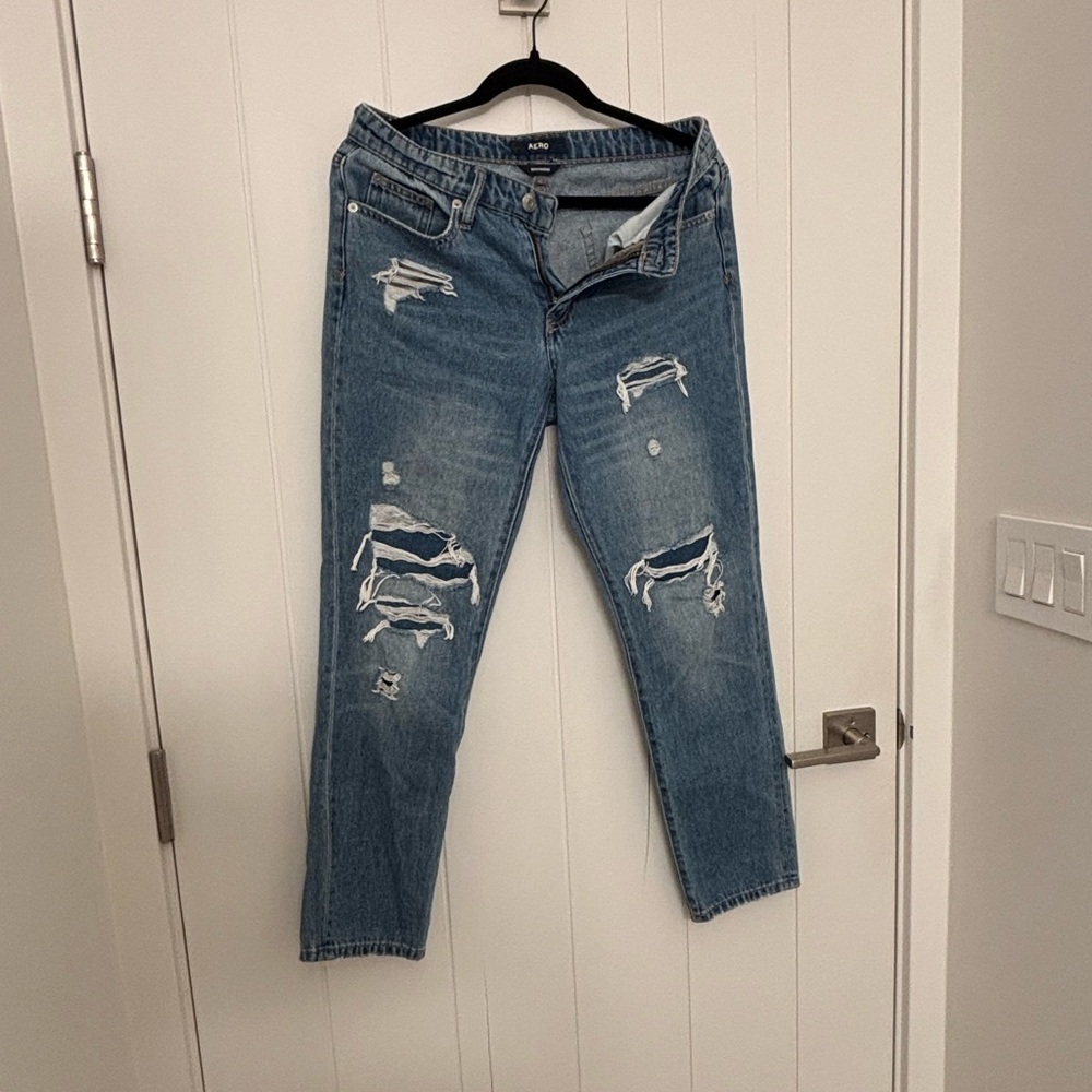 Aeropostale Blue Boyfriend Jeans